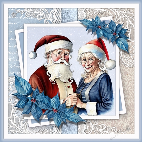 Mr. & Mrs. Claus Kit one 