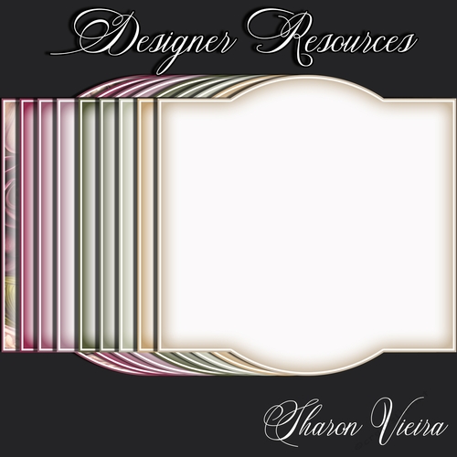 Vintage Floral Resource Series Mats one 