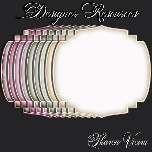 Vintage Floral Resource Series  Mats two 