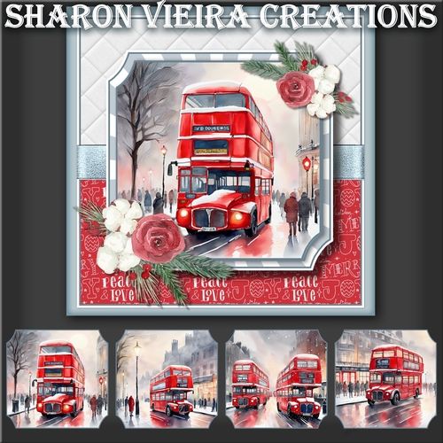  Christmas in London Topper Kit 