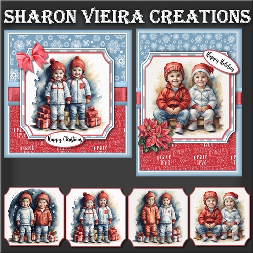 Christmas Children Topper Kit 
