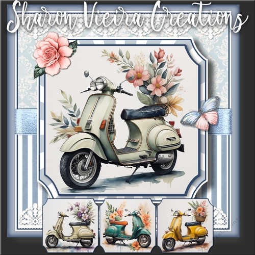 The Floral Vespa 