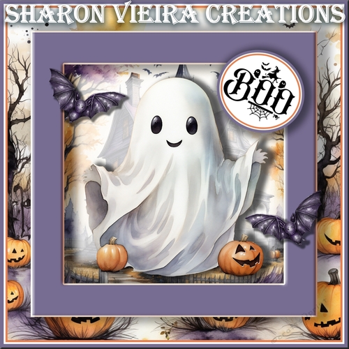 Shadow Box Halloween Kit 8x8 inch 3