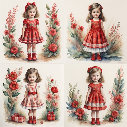 Christmas girl 