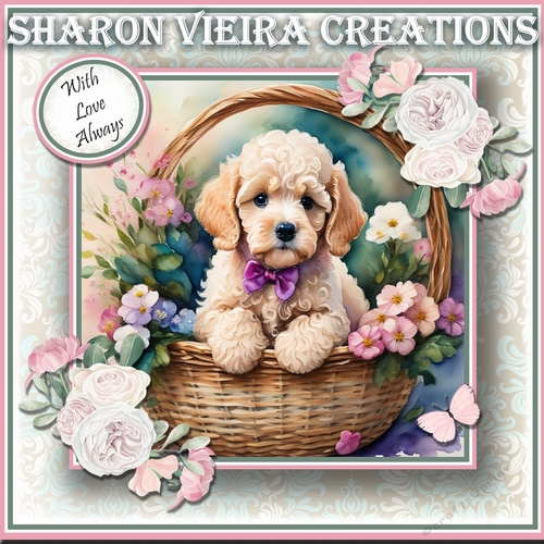 Puppy In a Basket 3