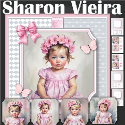 Cute Girl Topper Kit 