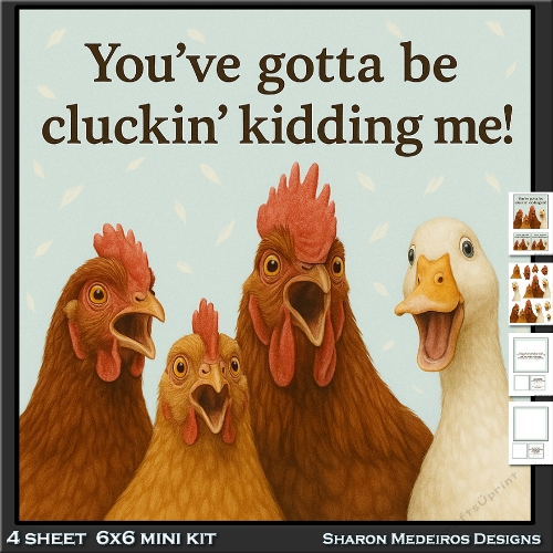 clucking kidding me 