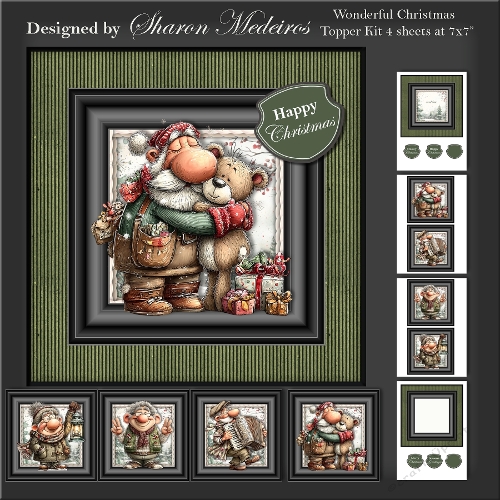 Wonderful Christmas Topper Kit 