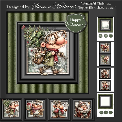 Wonderful Christmas Topper Kit 2