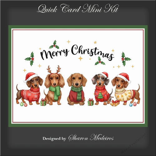 Quick Card Daschund Mini kit Requesst 