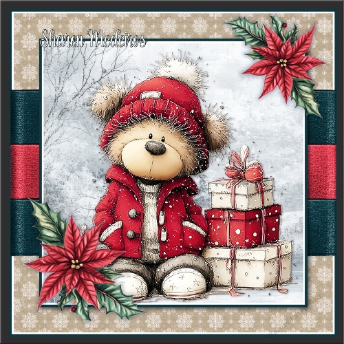 cup1406948_2357 - Christmas bear Presents 