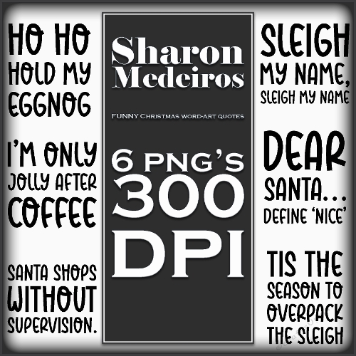 Funny christmas christmas word art 