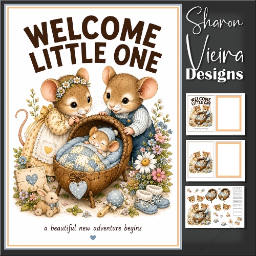 cup1445858_2357 - Little Mouse Collection-New Baby