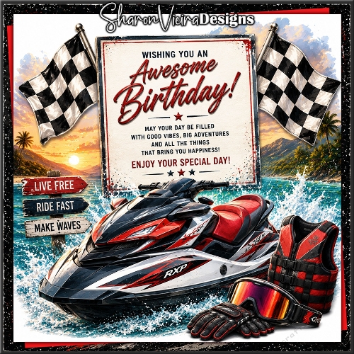 cup1451727_2357 - Jet ski Male Birthday 