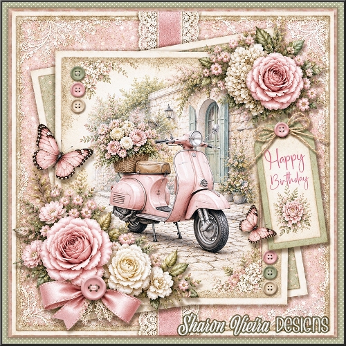 The floral Vespa 