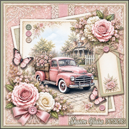 The floral Truck 