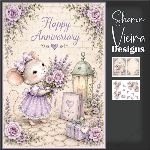 cup1453770_2357 - Penelope The Mouse  series : Happy Anniversary 