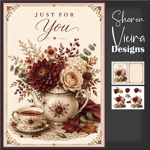 Gathered Flowers Series: Just for you 