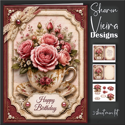  Floral Birthday 