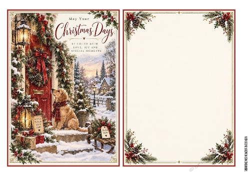 Christmas Days Quick Card xo