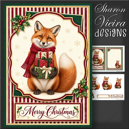 Cute Christmas Fox 