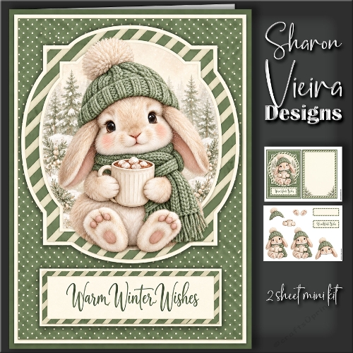 Bunny  Christmas Wishes 