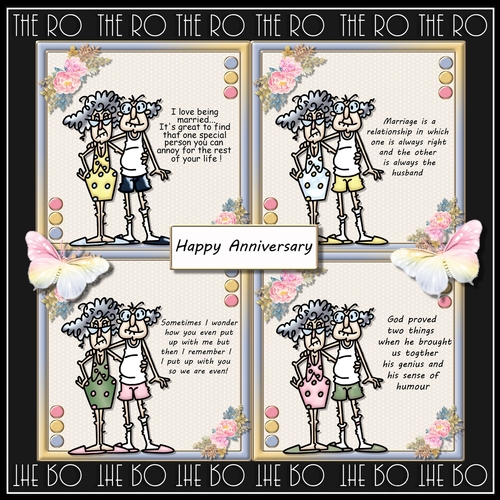 Funny Couple Anniversary  - Stella and Gus Bumperkit 