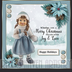 Soft Blue Christmas 1
