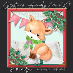 Christmas Book Animals 3