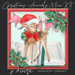 Christmas Book Animals 4