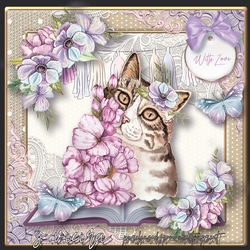 Floral Cat 3 