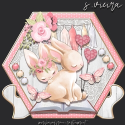 Bunny Luv Plate 3