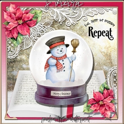 Christmas Globes 4