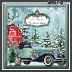 Christmas Vintage car Male REQUEST One