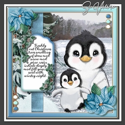 Cute Christmas Penguin 2 