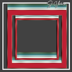 Christmas Palette One frames double