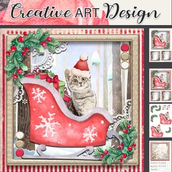 Christmas Cats kit two 