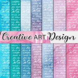 Water Colour papers 10 Script 