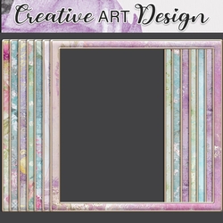 Vintage Pastel frames five