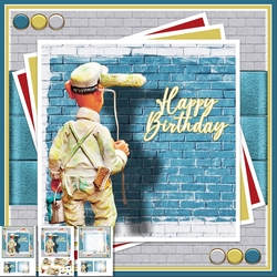 Birthday Paint 