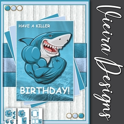 Killer shark Birthday