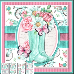 Floral Boot