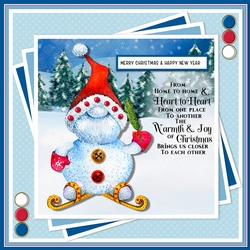 Christmas Snow Man 