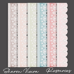 Soft Pastel Earth Series Border one 