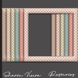 Soft Pastel Earth Series Frames eight