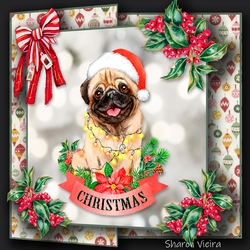 Christmas Dogs Fold back 4