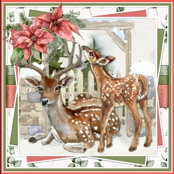 Christmas Deer one