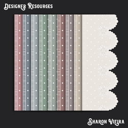 Earth Tones Series Borders 2