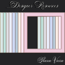 Pretty and Soft Pastels frames 6