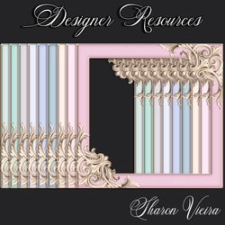 Pretty and Soft Pastels frames 7